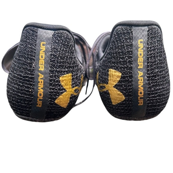Under Amour HOVR Smokeride Track Spikes 8 Black Lightweight - Picture 9 of 14